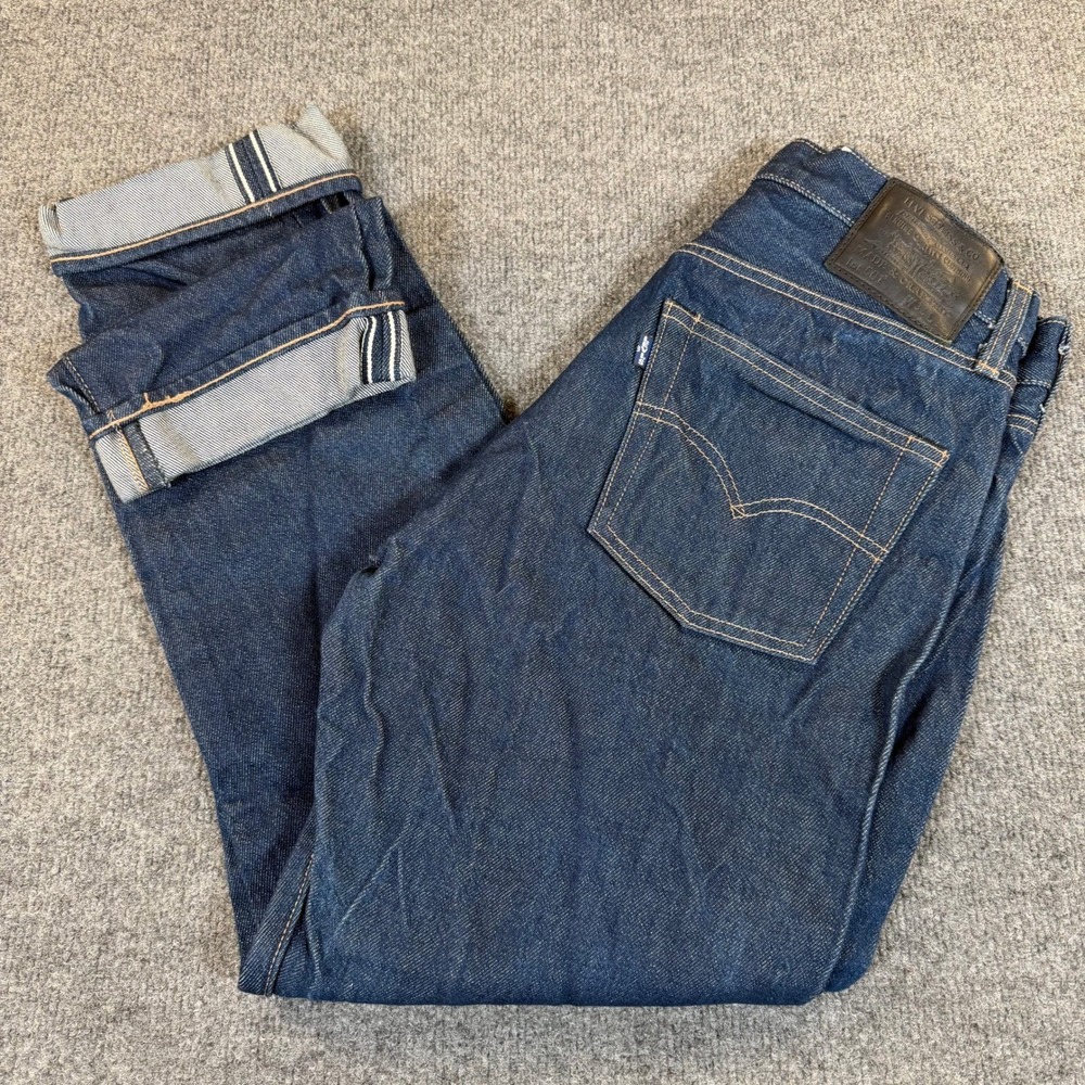 Levi's Made & Crafted Lot 501 Selvedge Jeans Men's W32 L32 Button Fly USA #3171